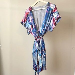 Summer Fun Short Silk Dress